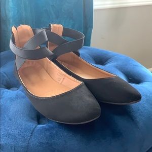 Bella Marie strappy ballerina flats